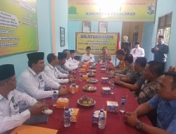 Kapolres Pelalawan Menerima Kunjungan Forum Kerukunan Umat Beragama ‘ FKUB .