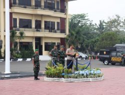 Kapolda Banten Didampingi Dandrem 064 Gelar Bersama Apel Pasukan Pelantikan Presiden RI 2019 ‘