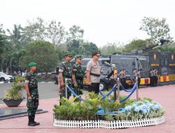 Kapolda Banten Dan TNI Siap Wujudkan Pemilu Aman Dan Kondusif .