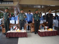 Danrem 022/PT Hadiri Upacara Peringatan Hari Sumpah Pemuda Ke-91 Dilapangan Lapangan Haji Adam Malik