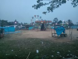 Tak Kantongi Rekomendasi MUI ?, Pasar Malam Desa Kebun Durian Diduga Berkedok Arena Judi ?