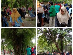Libur Tahunan, Kebun Binatang Kasang Kulim Diserbu Pengunjung