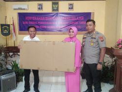 Paud Kemala Bhayangkari Terima Bantuan Sarana Belajar