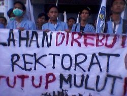 Lakukan Aksi, Ini Yang Disampaikan Mahasiswa UNRI 