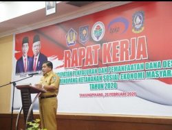 Mantan Sekdaprov Kepri Hadiri Raker Percepatan Penyaluran dan Pemanfaatan Dana Desa