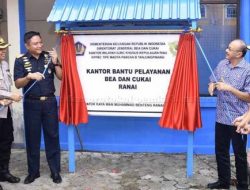 Hamid Rizal Resmikan Kantor Bantu Bea dan Cukai di Ujung Utara NKRI