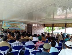 Polsek Sadu Serta Jajaran Sosialisasikan Cegah Karhulta