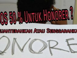 AF : Saya Pesimis Gaji Para Guru Honorer Akan Sejahtera ?