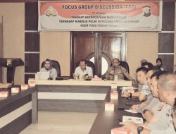 Tim Puslitbang Polri Gelar FGD di Polres Tanjungpinang