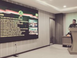 Dandim 0315/Bintan Paparkan Persiapan TMMD Reguler Ke 107 di Makodam I/BB
