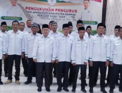 Resmi Dilantik, Pengurus DPD APKASINDO Kampar Siap Jadi Garda Terdepan Untuk Petani Kelapa Sawit