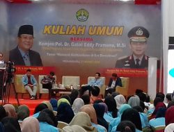 Hadiri Kuliah Umum di UNRI Ini Kata Wakapolri ?
