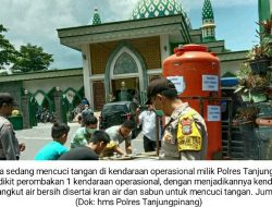 Kendaraan Operasional Polres Tanjungpinang Dirombak Untuk Cegah Covid-19