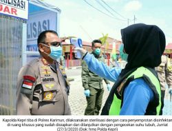 Berkunjung ke Karimun, Kapolda Kepri Minta Percepatan Penanganan Covid-19