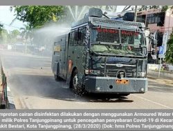 “Tekan” Penyebaran Covid-19, Polres Tanjungpinang Gunakan AWC