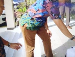 Cara Efektif Untuk Cegah Covid-19, Kadis Kehutanan Provinsi Jambi Semprotkan Cairan Disinfectant