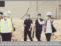 Kapolda Kepri Sambut Presiden Jokowi Dalam Kunjungan Kerja di Pulau Galang