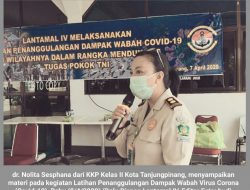 Lantamal IV, Gelar Latihan Penanggulangan Covid-19