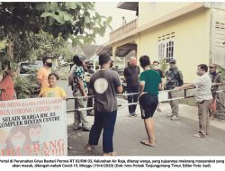 Takut Terpapar Corona, Warga Komplek Bintan Center Tutup Portal, AKP Firuddin: Dihimbau Agar Portal Tetap Dibuka