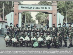 Terkait Covid-19, Hari Kartini dan Ramadhan, Kowal Lantamal IV Bagikan Sembako, Masker dan Hand Sanitizer
