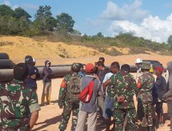 Tuntut Ganti Rugi Lahan Masyarakat Paksa Tutup Kegiatan Pembangunan Waduk