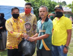 Repol S.Ag Hadiri Acara Penyerahan Bantuan Tanggap Darurat Covid -19 