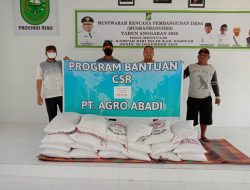 Pemerintah Desa Mentulik Gandeng PT Agro Abadi Untuk Bantu Janda
