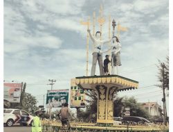 Coret Fasum dan Tugu, 11 Orang Oknum Pelajar Diamankan Polisi