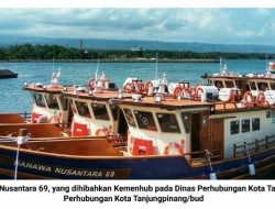 Kemenhub Hibahkan Kapal pada Pemko Tanjungpinang