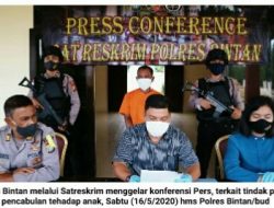 Polres Bintan Ungkap Tindak Pidana Pencabulan Anak di Bawah Umur