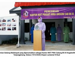 Melalui Vicon Ketua Korcab I DJA I Hadiri Peresmian Gedung Malahayati