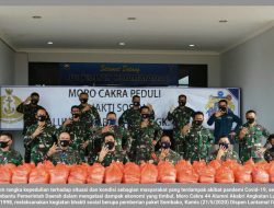 Peduli Covid-19: (Moro Cakra 44) Alumni Akabri Laut ’98 Gelar Bhakti Sosial