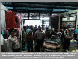Terkait Covid-19, Polres Tanjungpinang Semakin Giat Beri Himbauan dan Semprotkan Disinfektan