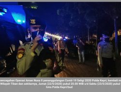 Lagi, Tim Satgas Covid-19 Polda Kepri Sampaikan Himbauan pada Masyarakat
