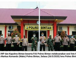 Jalin Sinergitas, Danrem 033/WP Kunjungi Polres Bintan