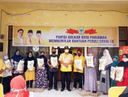 Wawako Mardison Bagikan Sembako Gratis Untuk Masyarakat