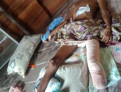 Sambangi Kediaman Korban Lakalantas Kapolsek Tambang Berikan Bantuan