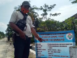 Mulai Tercium Dugaan Korupsi Tiyuh Toto Mulyo Tak Hanya Pembangunan Tugu