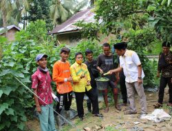 Repol S. Ag Kunjungi Desa Pulau Sarak, Kecamatan Kampar
