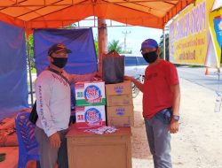 Peduli Relawan Covid-19, Jurnalis Redaksiriau.com Berikan Bantuan