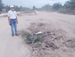Dinas PU Provinsi Lamban Tangani Jalan Yang Rusak, Ini Kata Ir. H. Sahidin