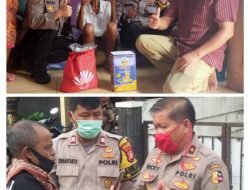 Peduli Pandemi Covid-19 Perwira Tinggi (PATI) Mabes Polri BJP Ricky F Wakanno Door To Door Ke Warga