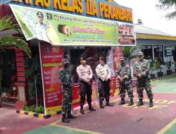 Batituud Koramil 05/Sail Ikut Dalam Pengamanan Lapas Kelas II Pekanbaru Terkait Pengiriman Paket Dari Pengunjung