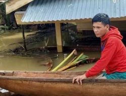 Lima Kecamatan di Siberut Direndam Banjir, 10 Ribuan Penduduk Mengungsi di Perbukitan