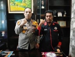 Jalin Sinargitas PJI Pelalawan Silaturahmi Dengan Kapolres Pelalawan