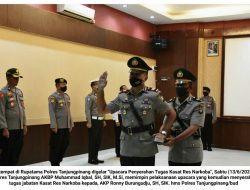 Kapolres Tanjungpinang Serahkan Tugas Kasat Resnarkoba pada Ronny Burungudju