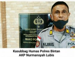 2 Pejabat Utama Polres Bintan Dimutasi
