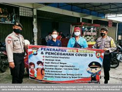 Sat Shabara Polres Bintan Laksanakan Patroli Dialogis Terkait Covid-19
