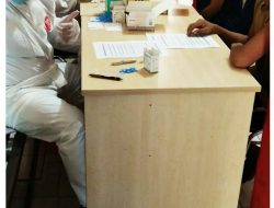 Sat Tahti dan Urkes Polres Tanjungpinang “Rapid Test” Tahanan