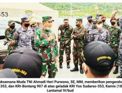 Danlantamal IV Dampingi Pangkoarmada I Kunjungi Bintan dan Natuna